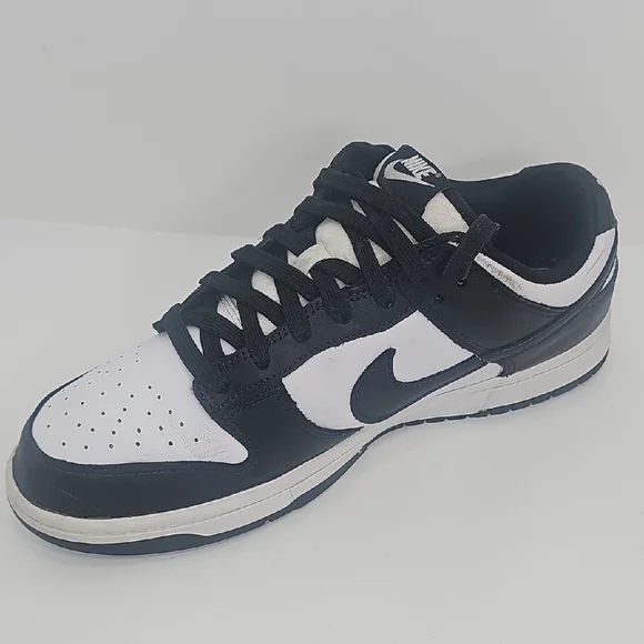 Nike Dunk Low Retro, Size 11½, Color Black and White display picture 1